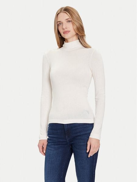 Guess Golf W4BP14 KCGM2 Écru Slim Fit. Golfy Guess, z aplikacjami, z syntetyku. Za 219,99 zł.