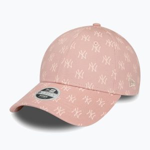 Czapka z daszkiem damska New Era Monogram 9Forty New York Yankees. Brązowe czapki New Era, bez wzorów, sportowe. Za 109,99 zł.