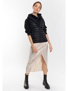 Northwood Kamizelka pikowana "Vars" w kolorze czarnym rozmiar: M. Czarne kamizelki Northwood, m, bez wzorów, bez kołnierzyka, bez ramiączek, bez kaptura. Za 86,99 zł.