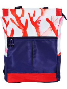 Anemoss Plecak "Coral" w kolorze granatowo-czerwonym na laptopa - 30,5 x 40,6 x 12,7 cm rozmiar: onesize. Czerwone plecaki Anemoss. Za 69,99 zł.