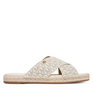 Espadryle MICHAEL Michael Kors. Białe espadryle MICHAEL Michael Kors, bez wzorów, bez obcasa. Za 529,99 zł.