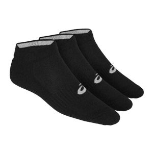 Skarpetki Unisex Dla Dorosłych 155206 0001 3pak. Czarne skarpetki ASICS, bez wzorów. Za 71,99 zł.