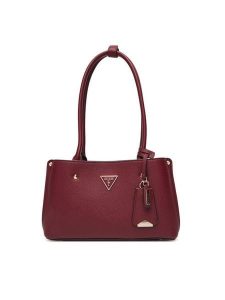 Guess Torebka Maridian II HWBG69 74090 Bordowy. Czerwone torebki klasyczne Guess, z aplikacjami, ze skóry, bez dodatków. Za 489,99 zł.