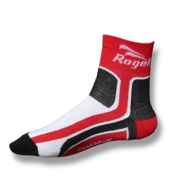 Skarpetki sportowe unisex Rogelli Coolmax lekko ocieplane. Białe skarpetki Rogelli, bez wzorów. W wyprzedaży za 22,00 zł.