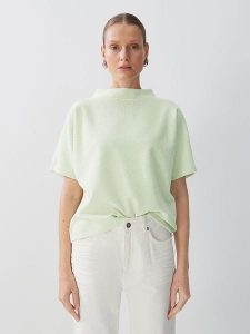 Someday Bluza w kolorze jasnozielonym rozmiar: S. Zielone bluzy someday., s, bez wzorów, z bawełny, bez kaptura. Za 166,10 zł.