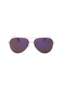 Polaroid Okulary przeciwsłoneczne unisex w kolorze biało-fioletowym rozmiar: 60. Białe okulary przeciwsłoneczne Polaroid. Za 179,95 zł.