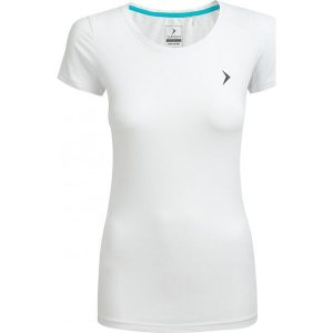 T-shirt damski TSD600 - biały - Outhorn. T-shirty marki Outhorn. W wyprzedaży za 19,99 zł.