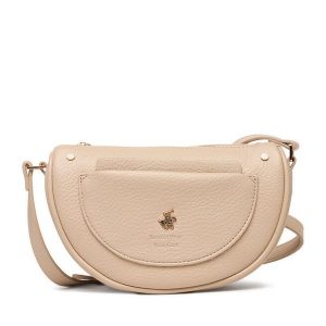 Torebka Beverly Hills Polo Club. Brązowe listonoszki Beverly Hills Polo Club, bez wzorów, bez dodatków. Za 159,99 zł.