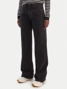 Tommy Jeans Jeansy DW0DW22525 Czarny Regular Fit. Czarne jeansy Tommy Jeans, bez wzorów, z bawełny. Za 489,99 zł.