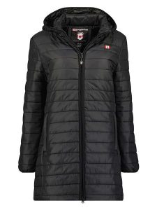 Canadian Peak Kurtka pikowana "Atikeak" w kolorze czarnym rozmiar: XL. Czarne kurtki Canadian Peak, xl, bez wzorów, bez kaptura. Za 130,99 zł.