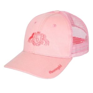 Czapka baseballowa jeździecka damska EQUESTRIAN QUEEN Juliana 26SS. Czerwone czapki EQUESTRIAN QUEEN, bez wzorów, z bawełny, eleganckie. Za 88,99 zł.