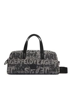 Karl Lagerfeld Jeans Torebka B3W30175 Czarny. Czarne torebki klasyczne Karl Lagerfeld Jeans, bez wzorów, z jeansu, bez dodatków. Za 649,99 zł.
