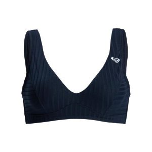 Stanik bikini dla Kobiety ROXY LOVE Czarny. Szare bikini Roxy, bez wzorów, z elastanu. Za 219,99 zł.