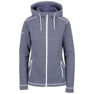 Bluza Polarowa Damska Rootless Stripe Marl AT200. Niebieskie bluzy Trespass, na zimę, xl, bez wzorów, z polaru, bez kaptura. Za 183,99 zł.