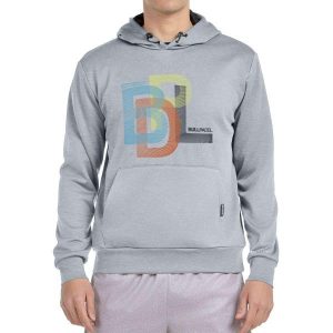 Bullpadel Gondo Sweatshirt. Szare kurtki BULLPADEL, bez wzorów, bez kaptura. W wyprzedaży za 169,15 zł.