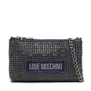 Torebka LOVE MOSCHINO. Niebieskie torebki klasyczne LOVE MOSCHINO, bez wzorów, bez dodatków. Za 509,99 zł.