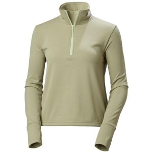 Bluza damska Helly Hansen Versalite Cinched Fleece. Zielone kurtki Helly Hansen, bez wzorów, bez kaptura. Za 319,50 zł.