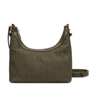 Torebka Calvin Klein. Zielone torebki klasyczne Calvin Klein, bez wzorów, bez dodatków. Za 529,99 zł.
