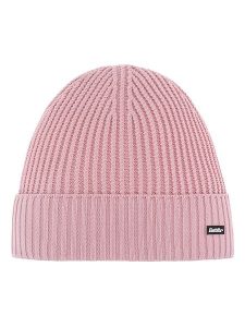 Eisbär Czapka "Nordic OS" w kolorze jasnoróżowym rozmiar: onesize. Różowe czapki Eisbar, z aplikacjami, z wełny. Za 141,85 zł.