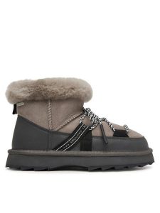 EMU Australia Śniegowce Blurred Micro W13129 Brązowy ciemny. Brązowe buty zimowe EMU Australia, bez obcasa, bez zapięcia. Za 774,99 zł.