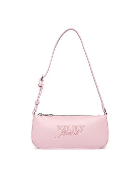 Tommy Jeans Torebka Tjw Must Shoulder Bag AW0AW18449 Różowy. Czerwone torebki klasyczne Tommy Jeans, bez wzorów, z jeansu, bez dodatków. Za 329,99 zł.