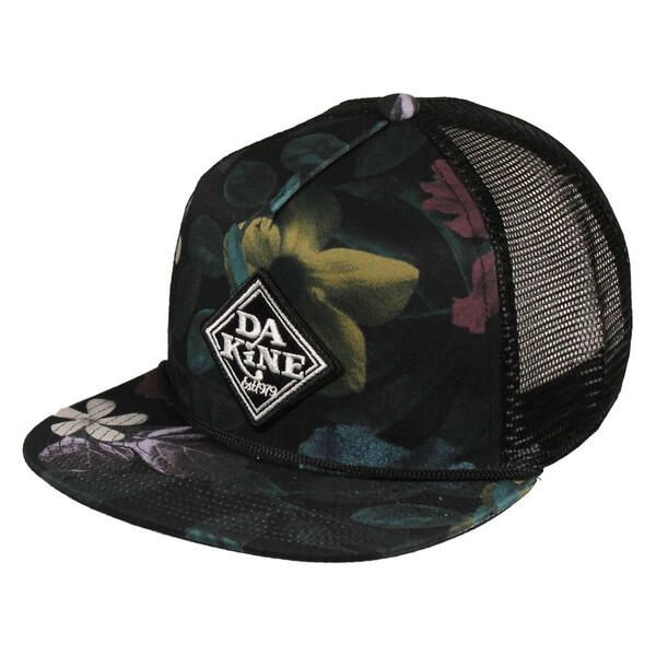 Czapka Classic Diamond Eco Trucker Hat Tropic Dusk. Czarne czapki Dakine, bez wzorów, z materiału. Za 99,00 zł.