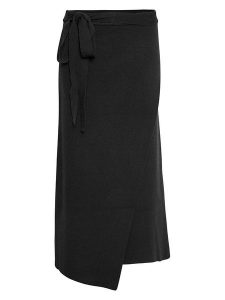 MOSS COPENHAGEN Spódnica "Karitte" w kolorze czarnym rozmiar: M/L. Czarne spódnice Moss Copenhagen, na co dzień, l, bez wzorów, maxi. Za 92,21 zł.