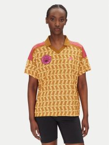 Adidas T-Shirt FARM Rio JD6303 Pomarańczowy Loose Fit. Brązowe t-shirty ADIDAS, s, bez wzorów, z syntetyku, bez kołnierzyka, bez ramiączek. Za 179,99 zł.