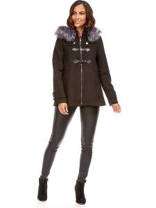 Le Comptoir du Manteau Kurtka przejściowa w kolorze czarnym rozmiar: 40/42. Czarne kurtki Le Comptoir du Manteau, bez wzorów, bez kaptura. Za 152,99 zł.