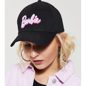 Czapka z daszkiem Barbie - Czarny. Czapki marki House. W wyprzedaży za 9,99 zł.