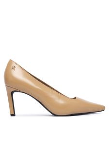 Tommy Hilfiger Szpilki Squared Toe High Heel Lth Pump FW0FW09510 Brązowy jasny. Brązowe szpilki TOMMY HILFIGER, bez wzorów, ze skóry, bez obcasa. Za 569,99 zł.