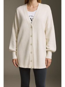 Cotton Candy Kardigan w kolorze kremowym rozmiar: M. Brązowe kardigany Cotton Candy. Za 156,61 zł.