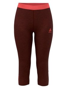 Odlo Wełniane legginsy funkcyjne "Woll 150" w kolorze bordowym rozmiar: M. Czerwone legginsy ODLO, m, bez wzorów, z wełny, outdoorowe. Za 262,91 zł.