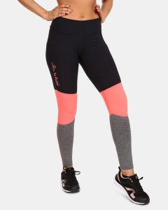 Damskie legginsy Kilpi Alexo. Czarne legginsy Kilpi, bez wzorów, z elastanu, długie. Za 189,67 zł.