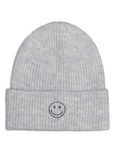 Pieces Czapka w kolorze szarym rozmiar: onesize. Szare czapki Pieces, bez wzorów, z materiału. Za 55,95 zł.