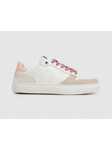 Pepe Jeans FOOTWEAR Skórzane sneakersy "Camden Seal" w kolorze biało-beżowym rozmiar: 37. Białe trampki Pepe Jeans FOOTWEAR, bez wzorów, z jeansu, bez zapięcia. Za 144,92 zł.