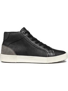 Geox Sneakersy "Blomiee" w kolorze czarnym rozmiar: 38. Czarne trampki Geox, bez wzorów, z materiału, za kostkę, bez zapięcia. Za 245,96 zł.