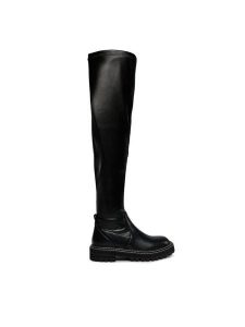 Marella Muszkieterki Risorsa 2367960336200 Czarny. Czarne kozaki Marella, bez wzorów, ze skóry, bez obcasa, na płaskiej podeszwie, bez zapięcia. Za 769,99 zł.