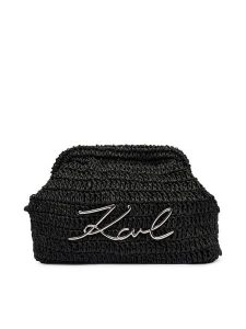 KARL LAGERFELD Torebka B1W46083 Czarny. Czarne torebki klasyczne KARL LAGERFELD, bez wzorów, bez dodatków. Za 549,99 zł.