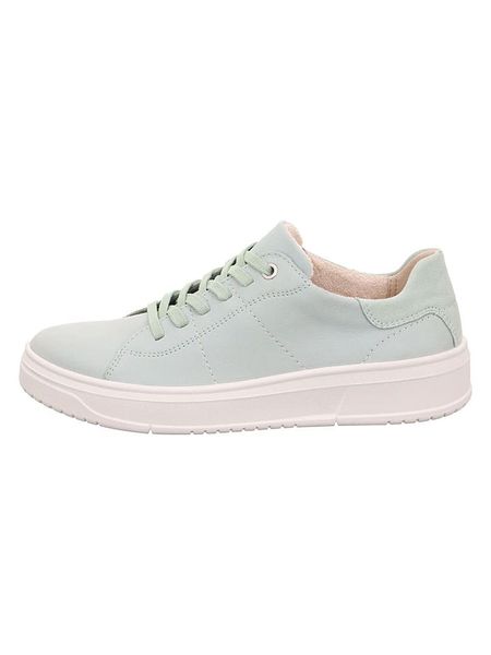 Legero Skórzane sneakersy "Rejoise" w kolorze miętowym rozmiar: 42. Zielone trampki Legero, bez wzorów, bez zapięcia. Za 301,20 zł.