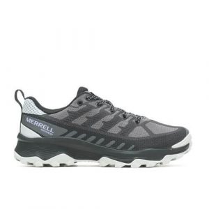 Buty trekkingowe damskie Merrell Speed Eco Wp. Szare buty trekkingowe Merrell, z materiału, bez zapięcia. Za 729,99 zł.