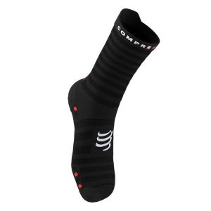 Skarpety do biegania Compressport Pro Racing v4.0 UL Run High. Czarne skarpetki Compressport, bez wzorów. Za 93,99 zł.