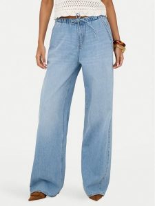 ONLY Jeansy Jay 15363663 Niebieski Wide Leg. Niebieskie jeansy ONLY, bez wzorów, z bawełny. Za 169,99 zł.