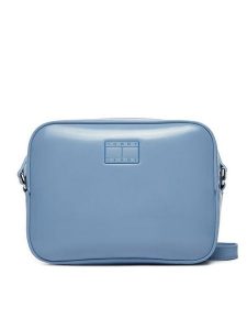 Tommy Jeans Torebka AW0AW16965 Niebieski. Niebieskie listonoszki Tommy Jeans, bez wzorów, z jeansu, bez dodatków. Za 199,99 zł.
