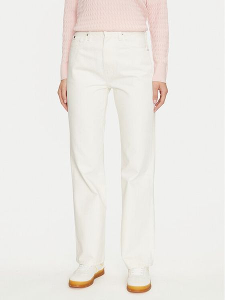 Tommy Hilfiger Jeansy WW0WW42194 Écru Relaxed Fit. Jeansy TOMMY HILFIGER, bez wzorów, z bawełny. Za 329,99 zł.