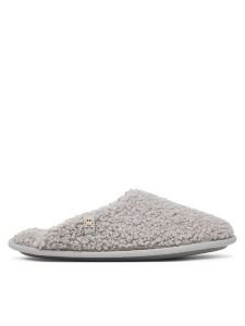 Tommy Hilfiger Kapcie Th House Shoes FW0FW09618 Szary. Szare kapcie TOMMY HILFIGER, bez wzorów. Za 189,99 zł.