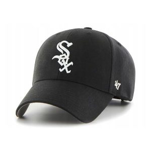 Czapka z daszkiem 47 Brand MLB Chicago White Sox MVP B-MVP06WBV-HM. Czarne czapki 47 Brand, bez wzorów. Za 105,00 zł.