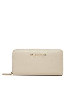 Valentino Portfel Brixton VPS7LX155 Écru. Portfele Valentino, bez wzorów, ze skóry. Za 219,99 zł.