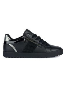 Geox Sneakersy "Blomiee" w kolorze czarnym rozmiar: 40. Czarne trampki Geox, bez wzorów, z materiału, bez zapięcia. Za 266,95 zł.