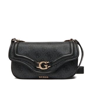 Torebka Guess. Szare listonoszki Guess, z aplikacjami, bez dodatków. Za 379,99 zł.